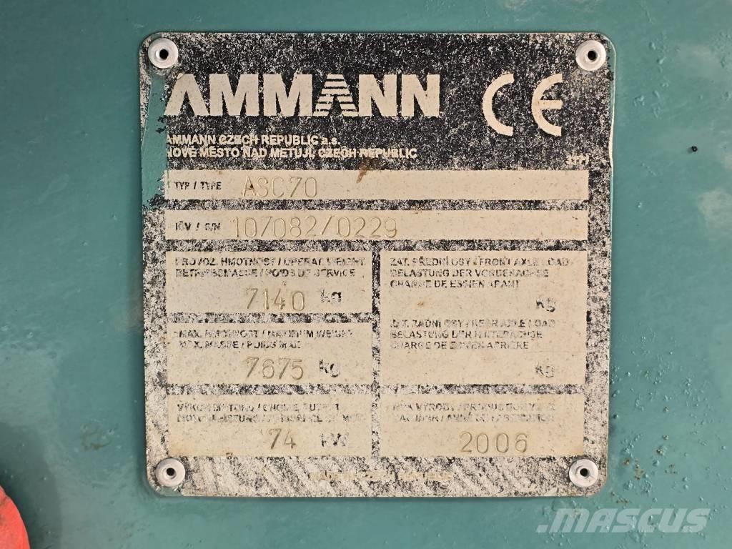 Ammann ASC 70 Kombinētie veltņi