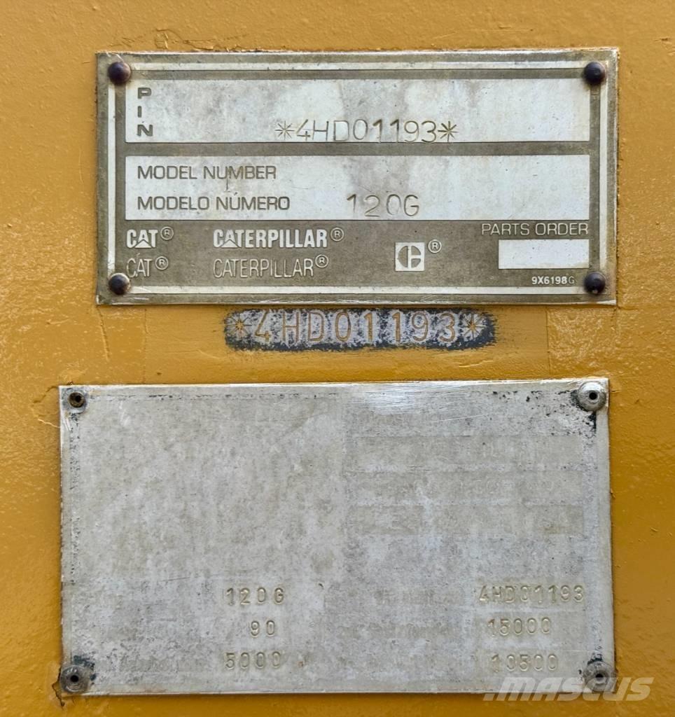 CAT 120 G Greideri