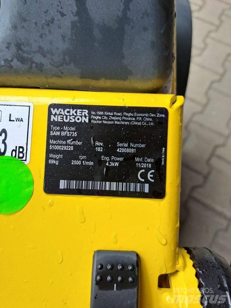 Wacker Neuson BFS735 Akmens un betona zāģi