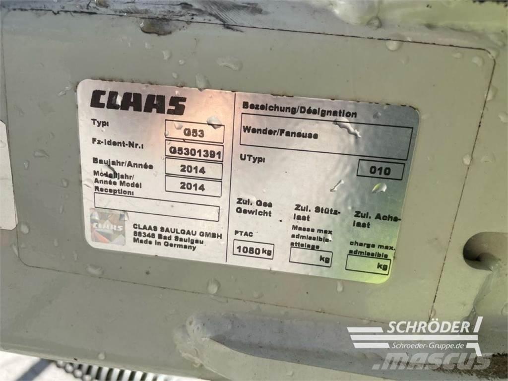 CLAAS VOLTO 800 Grābekļi un siena ārdītāji