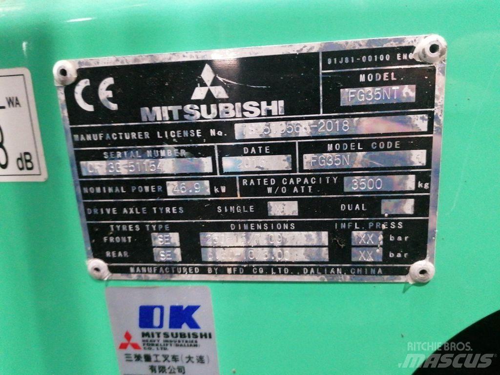 Mitsubishi FG35NT LPG tehnika