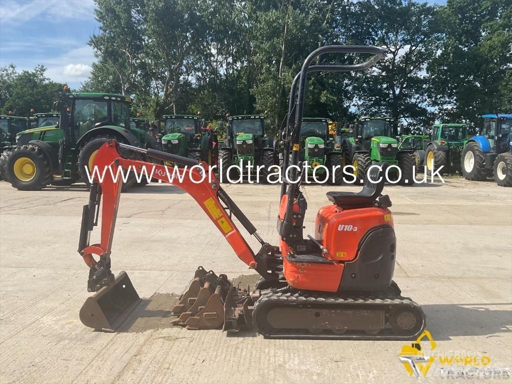 Kubota U 10-3 Mini ekskavatori < 7 t