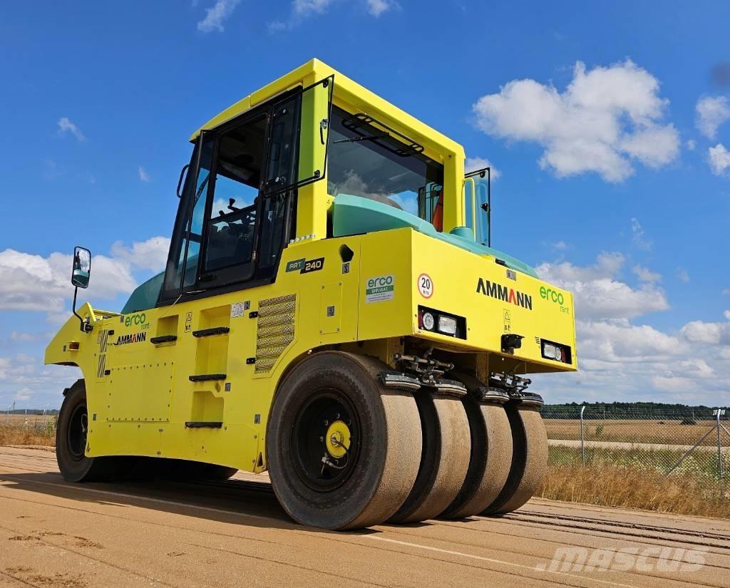 Ammann ART 240 Pneimatiskie veltņi