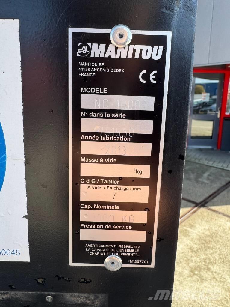 Manitou NC 1000 Citas sastāvdaļas