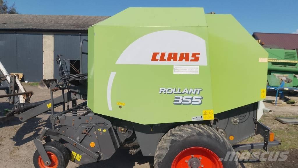 CLAAS Rollant 355 RC Rituļu preses