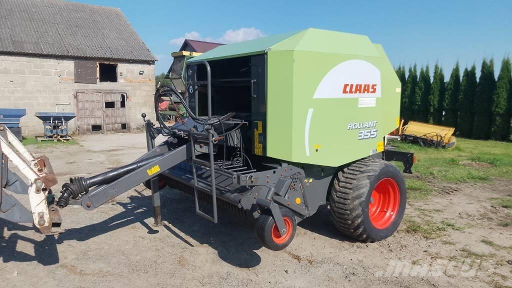 CLAAS Rollant 355 RC Rituļu preses