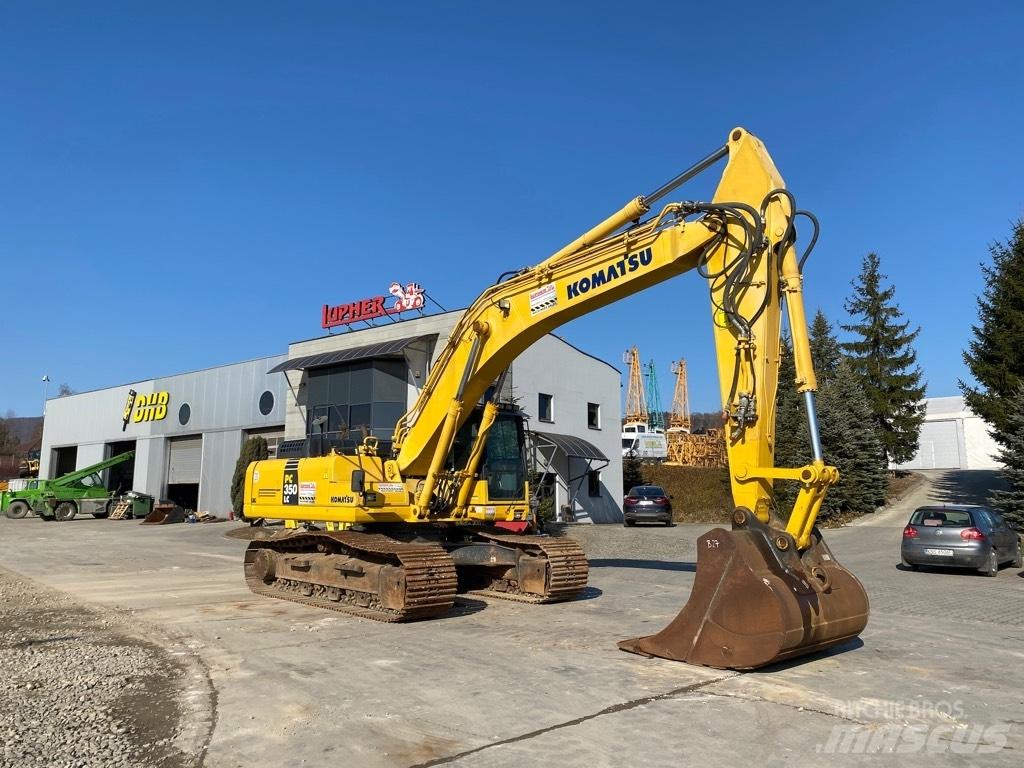 Komatsu PC350LC-8 Kāpurķēžu ekskavatori