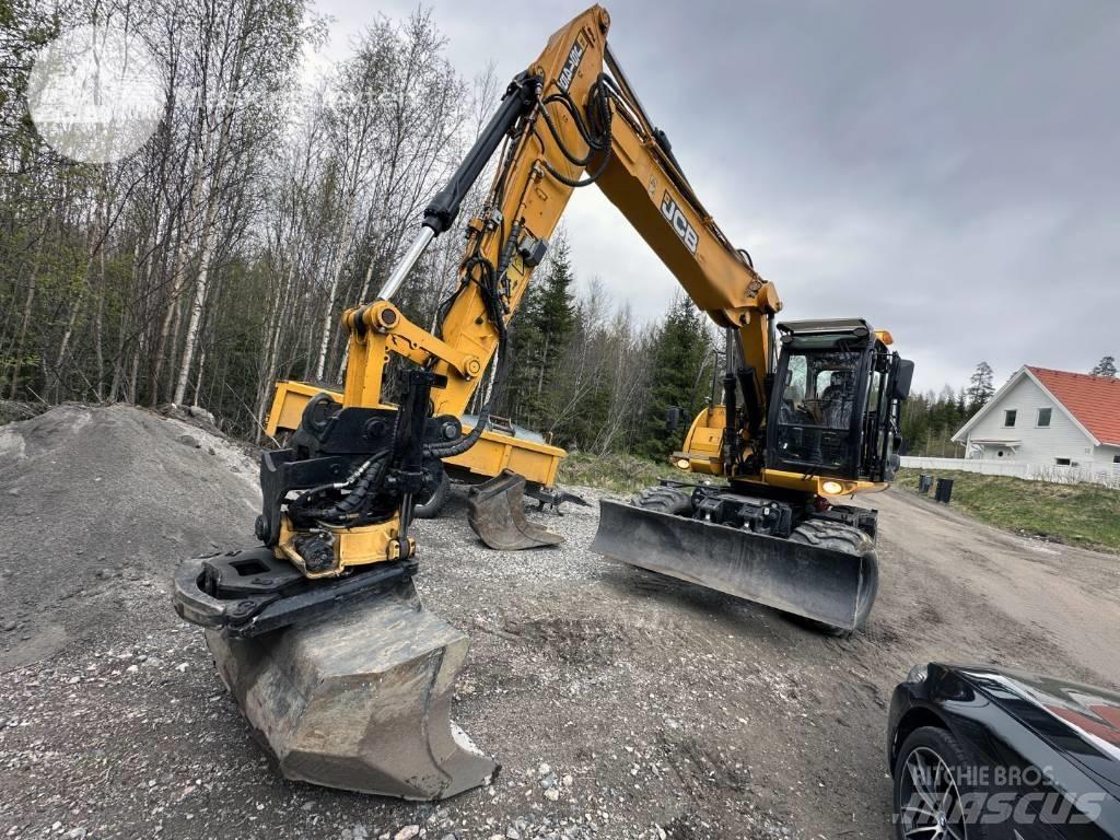 JCB JS 145 W Ekskavatori uz riteņiem