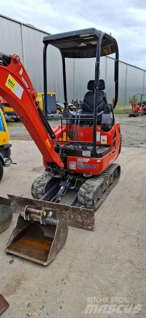 Kubota U 17-3 Mini ekskavatori < 7 t