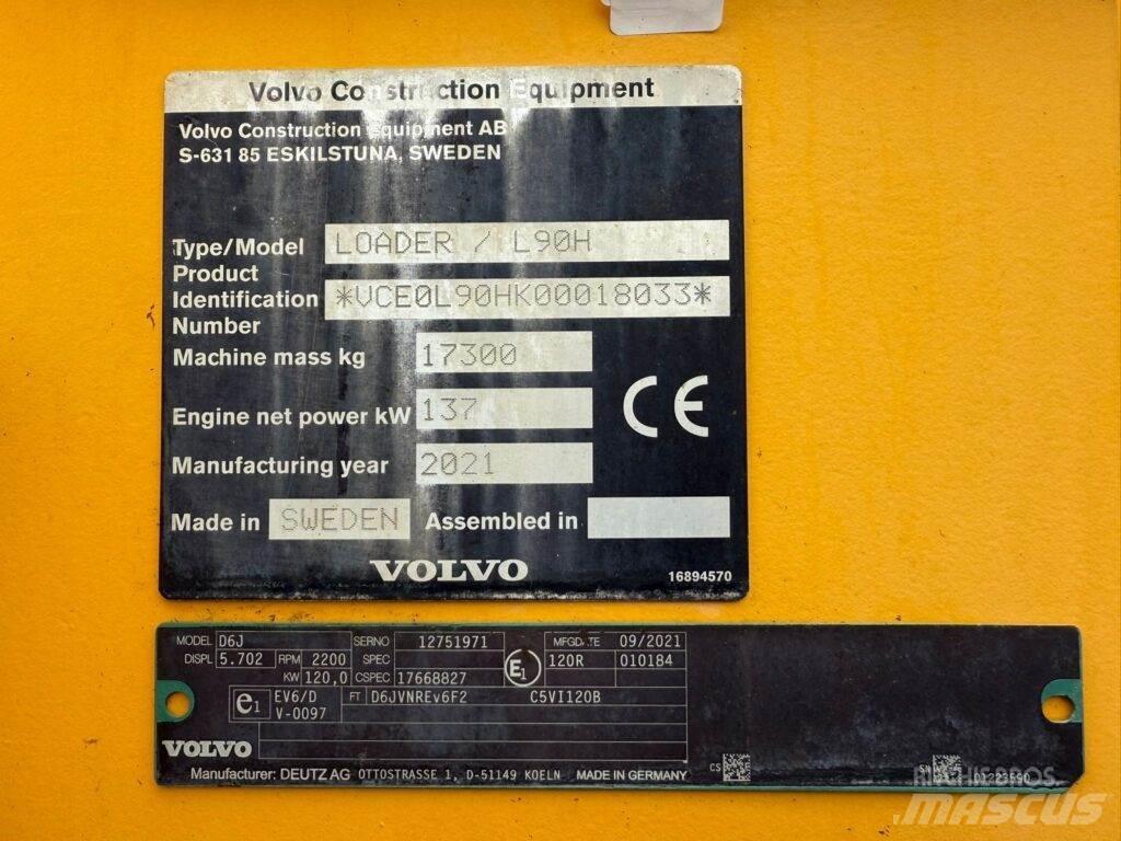 Volvo L90H Iekrāvēji uz riteņiem