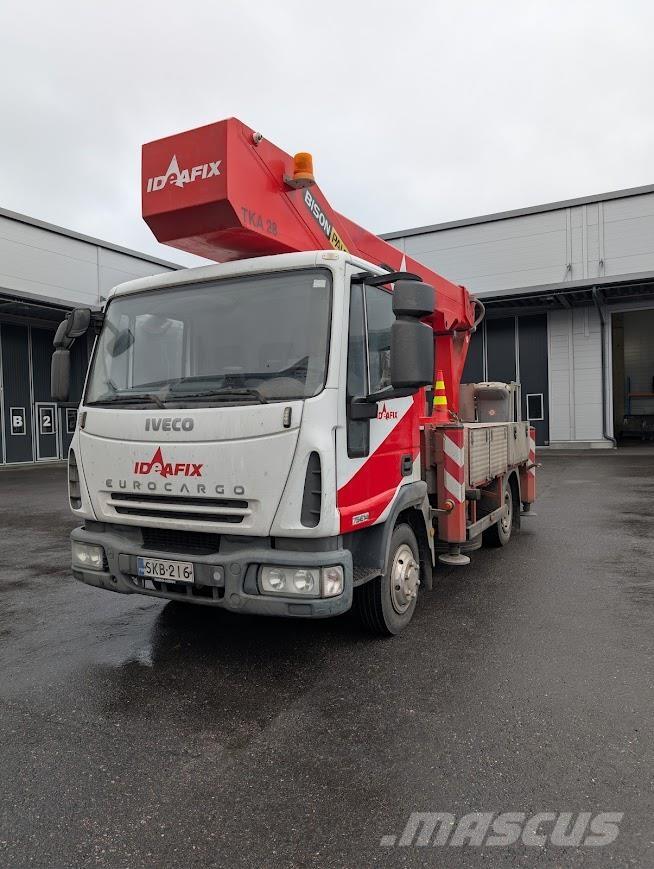 Iveco 75 E 14 Smagās mašīnas ar celtni
