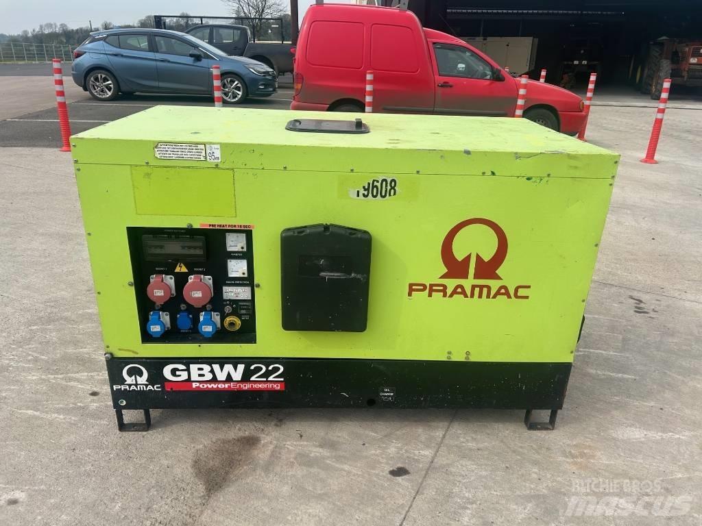 Pramac GBW 22 Dīzeļģeneratori