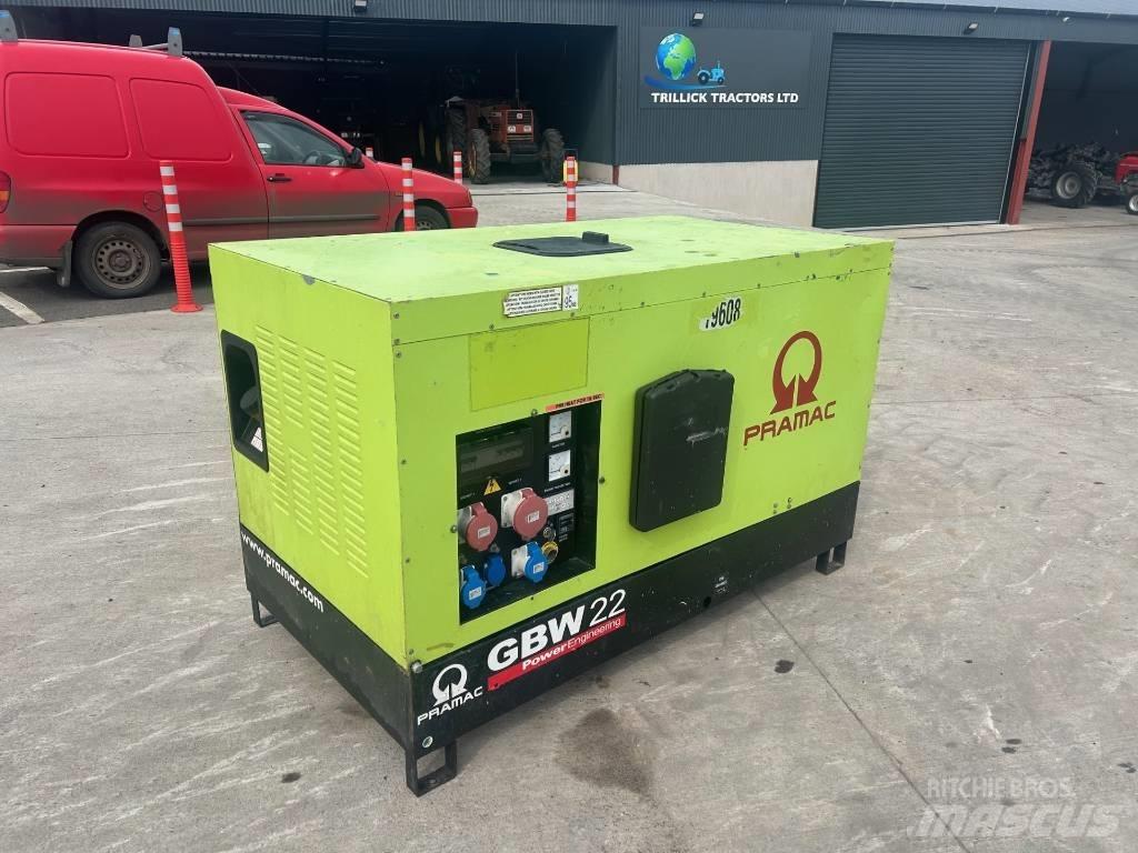 Pramac GBW 22 Dīzeļģeneratori
