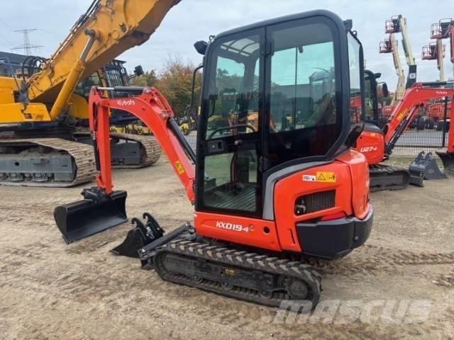Kubota KX 019-4 Mini ekskavatori < 7 t