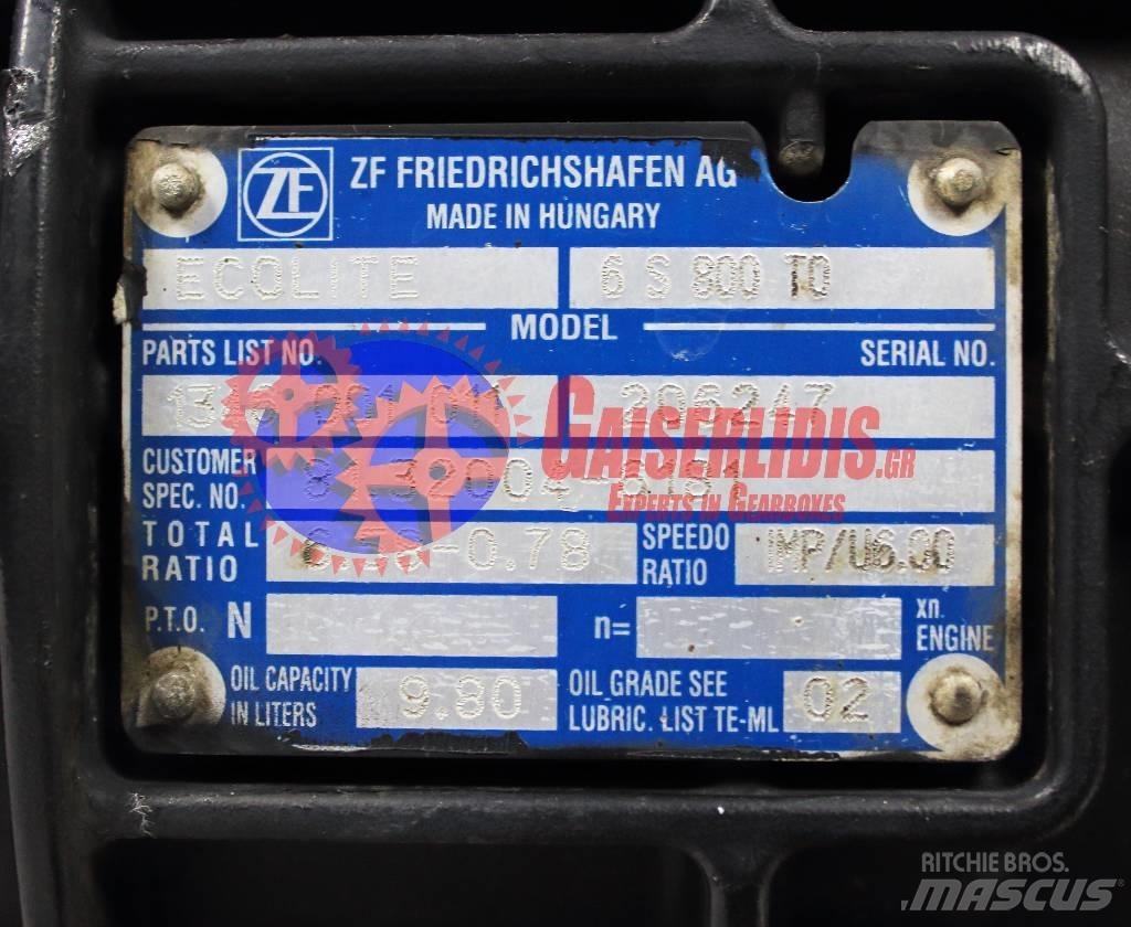 ZF 6S 800 TO Pārnesumkārbas