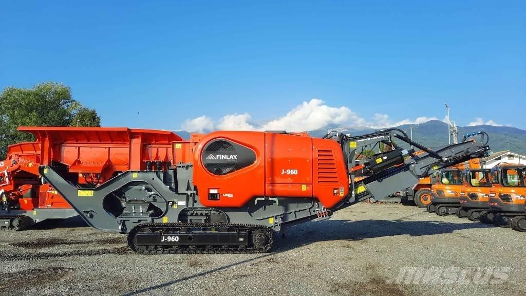 Terex Finlay J-960A Mobilie drupinātāji