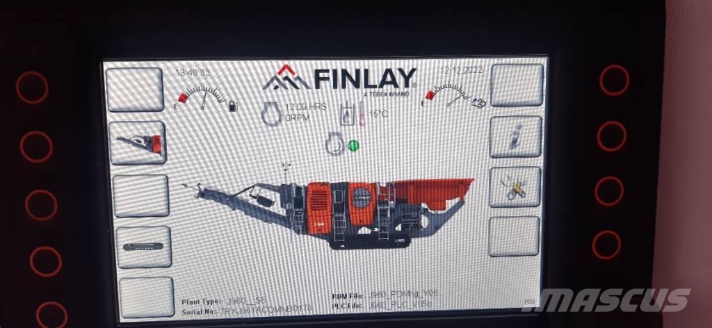 Terex Finlay J-960A Mobilie drupinātāji