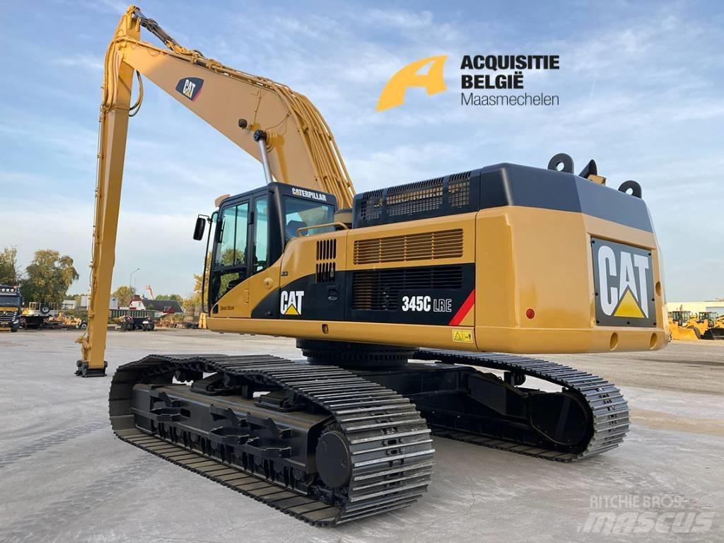 CAT 345C Long Reach Ekskavatori tālās sniedzamības darbiem