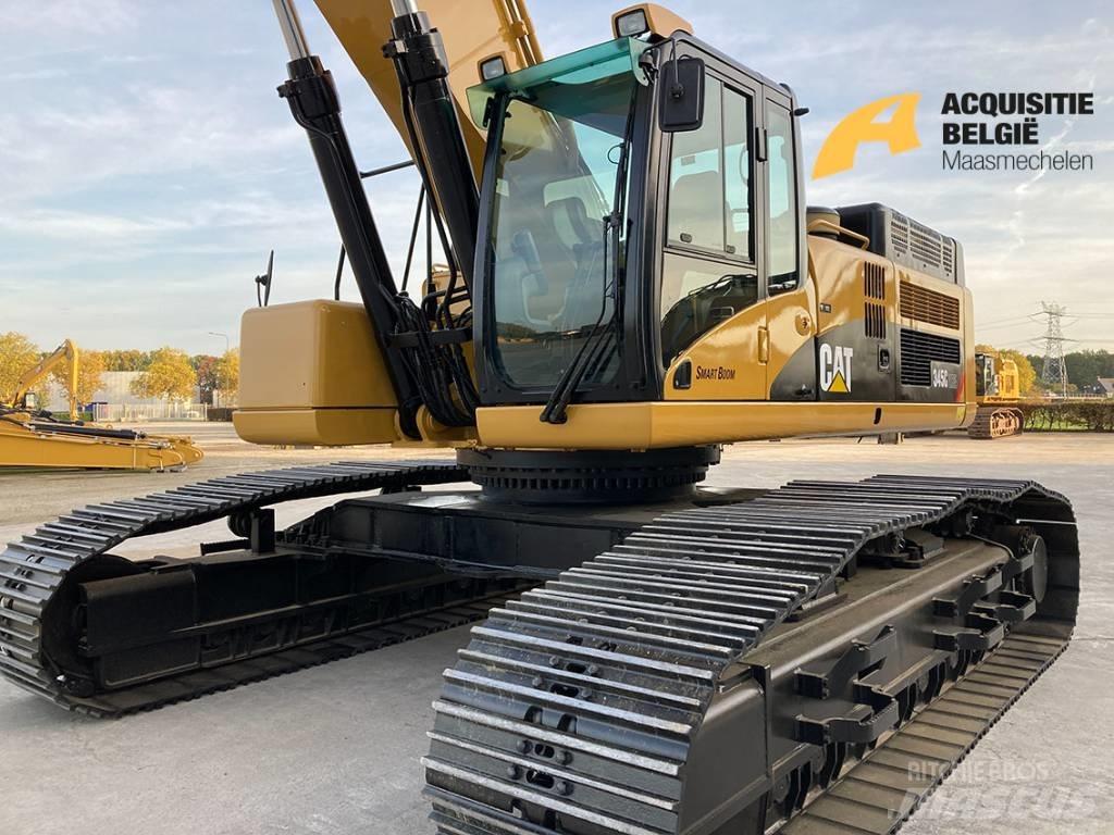 CAT 345C Long Reach Ekskavatori tālās sniedzamības darbiem