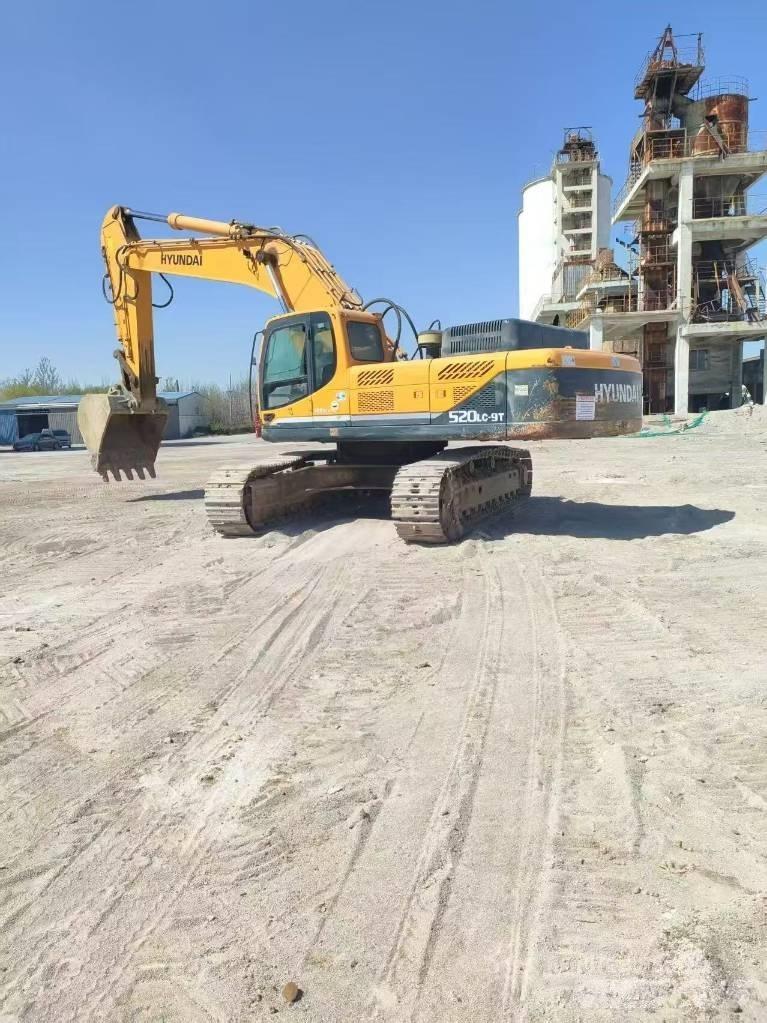 Hyundai R520LC-9T Kāpurķēžu ekskavatori