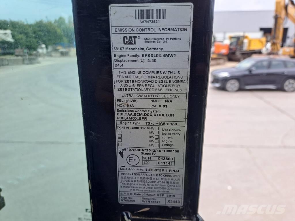 CAT M 315 F Ekskavatori uz riteņiem