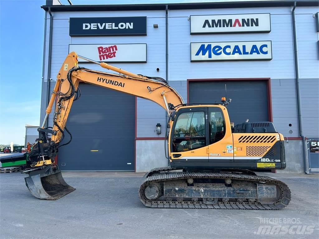 Hyundai R180LC-9A Kāpurķēžu ekskavatori