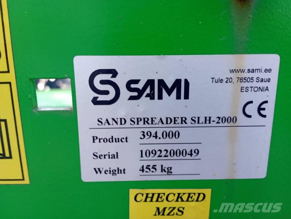 Sami SLH 2000 ZM-602 Smilšu un sāls kaisītāji