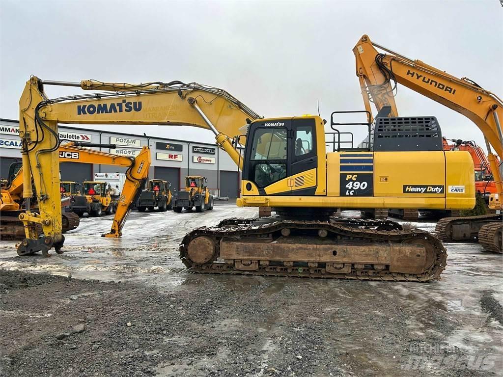 Komatsu PC490LC-11 Kāpurķēžu ekskavatori