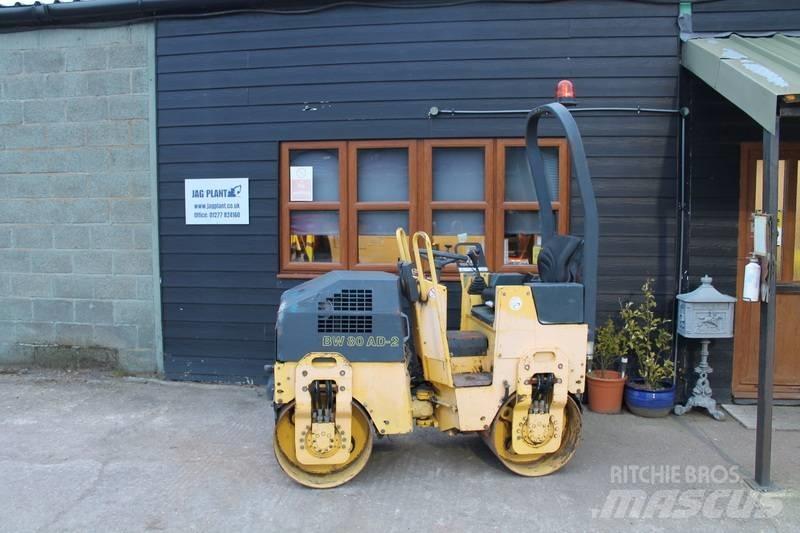 Bomag BW 80 AD-2 Divvalču grunts veltņi