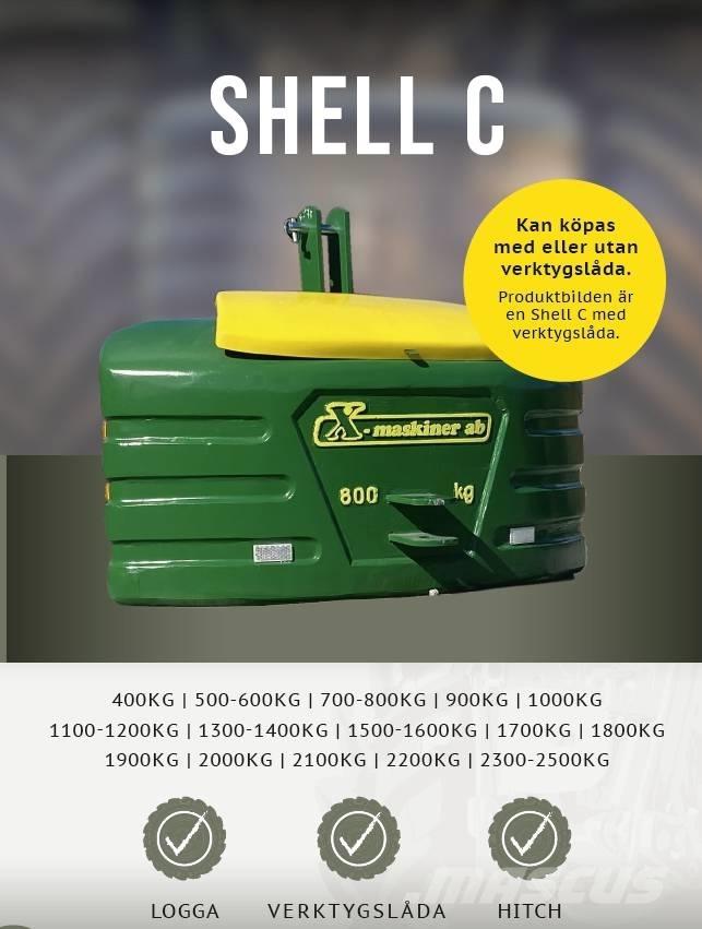  Frontx Shell C Priekšējie svari