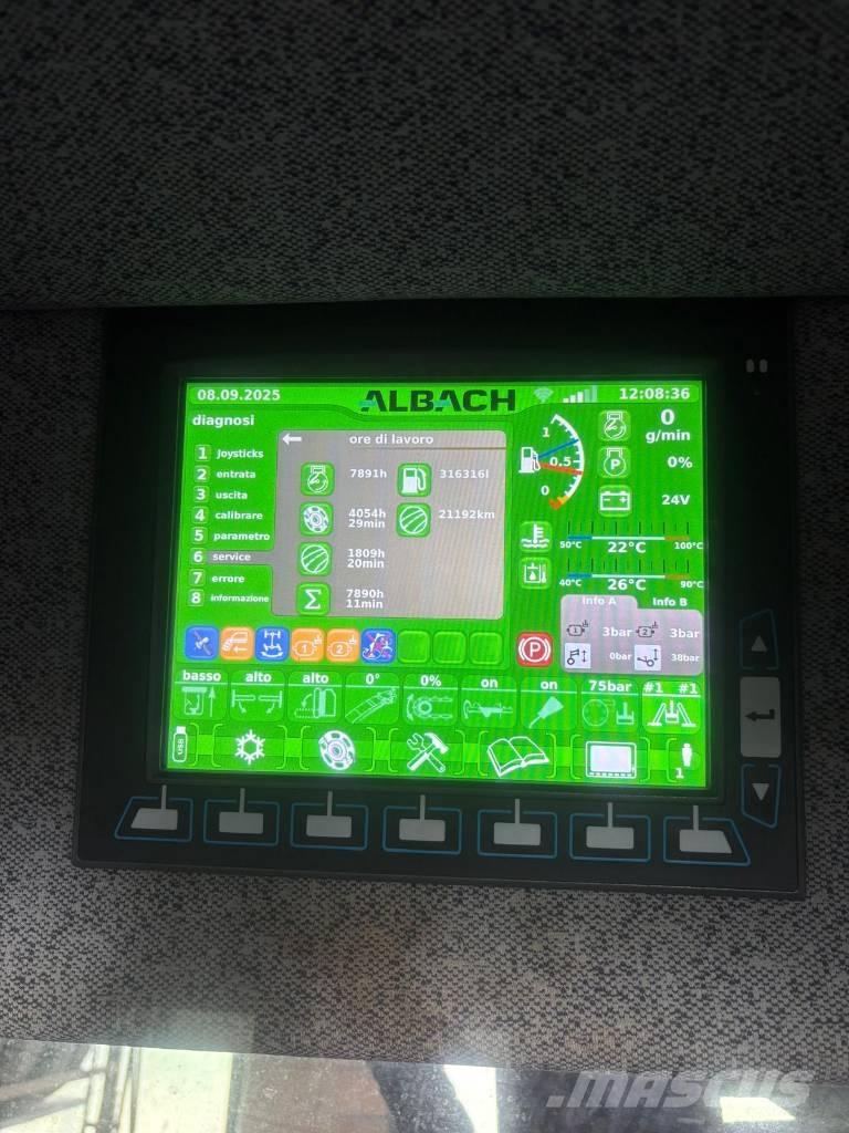 Albach Diamant 2000 Koksnes šķeldotāji