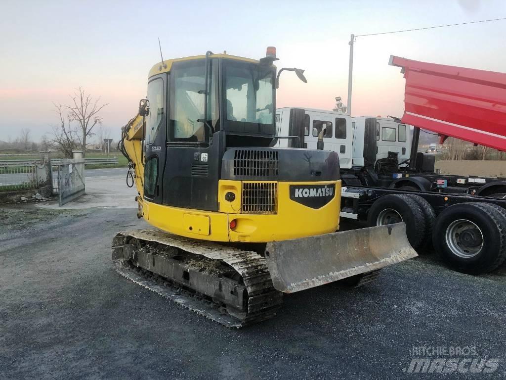 Komatsu PC 88 MR Kāpurķēžu ekskavatori