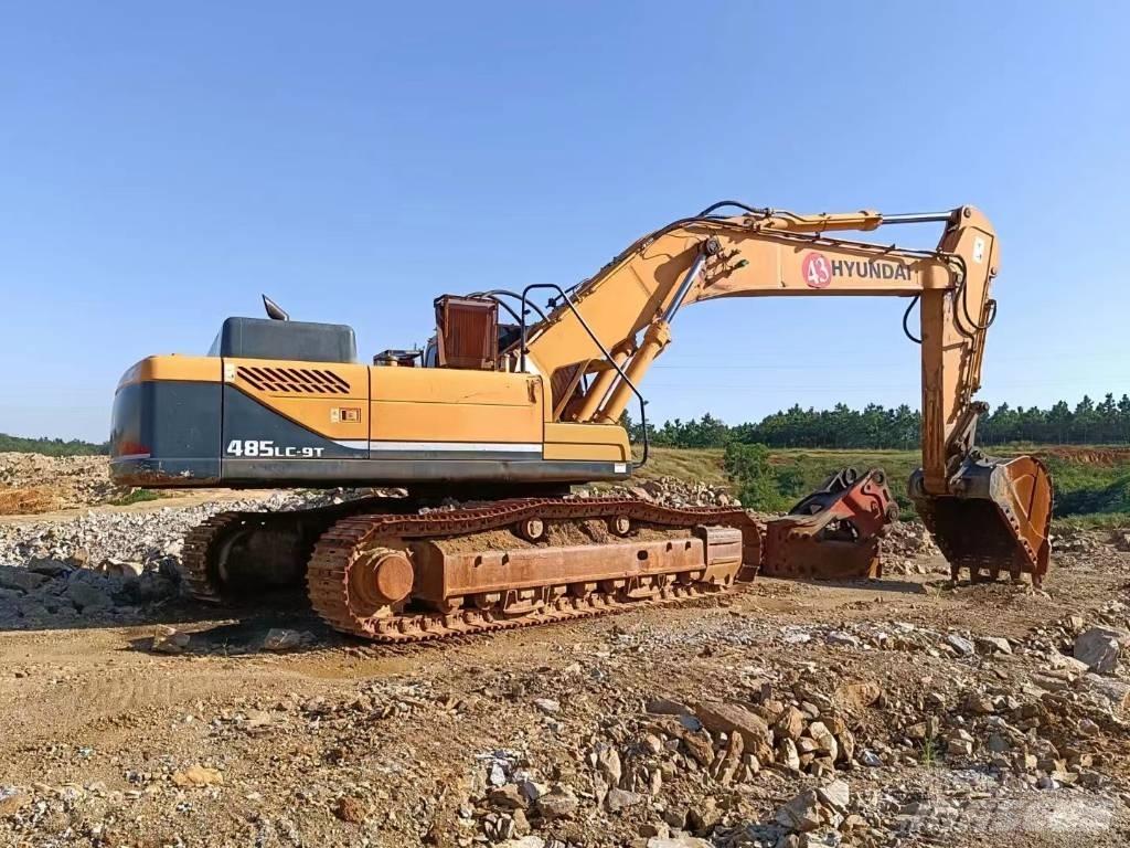 Hyundai 485lc-9s Kāpurķēžu ekskavatori