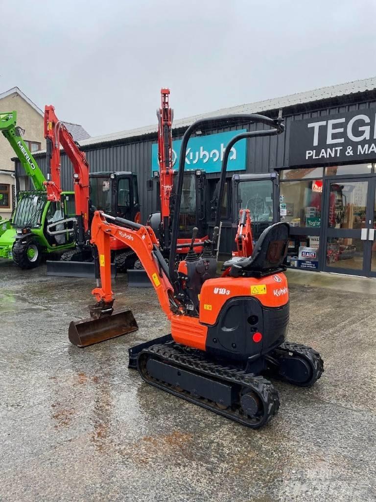 Kubota U 10-3 Mini ekskavatori < 7 t