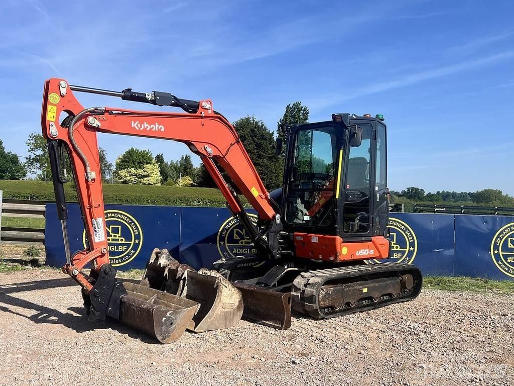 Kubota U50-5 Īpašie ekskavatori