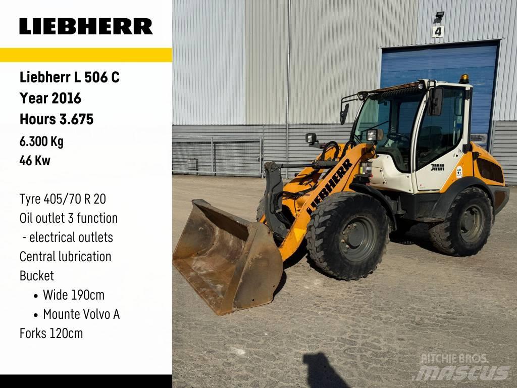 Liebherr L 506 Iekrāvēji uz riteņiem