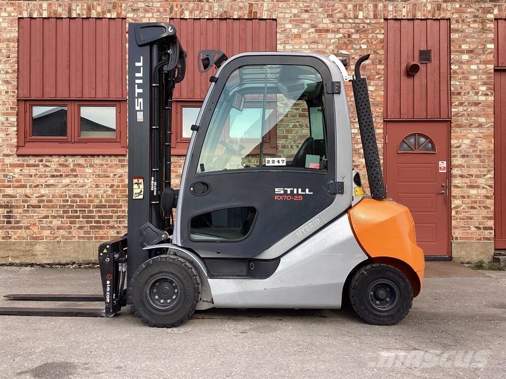 Still RX 70-25 Tehnika ar dīzeļa dzinēju