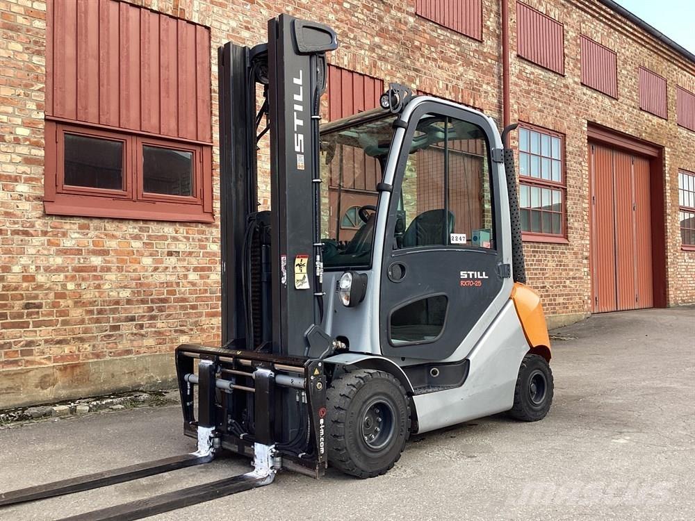 Still RX 70-25 Tehnika ar dīzeļa dzinēju