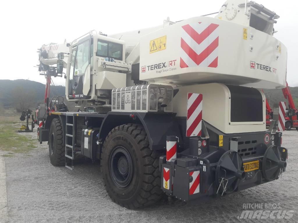 Terex TRT 70 Celtņi nelīdzenām virsmām