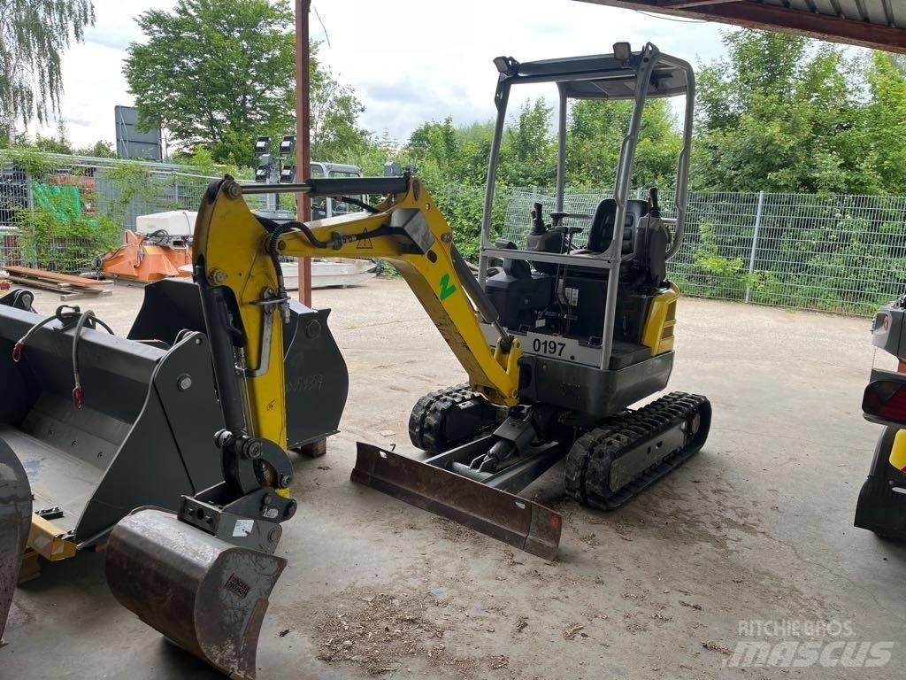 Wacker Neuson Ez17e Kāpurķēžu ekskavatori