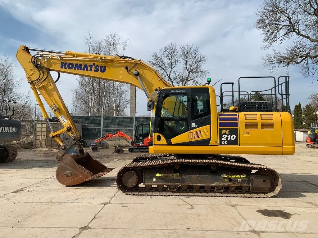 Komatsu PC 210 LC-11 Kāpurķēžu ekskavatori