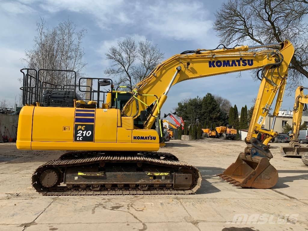 Komatsu PC 210 LC-11 Kāpurķēžu ekskavatori