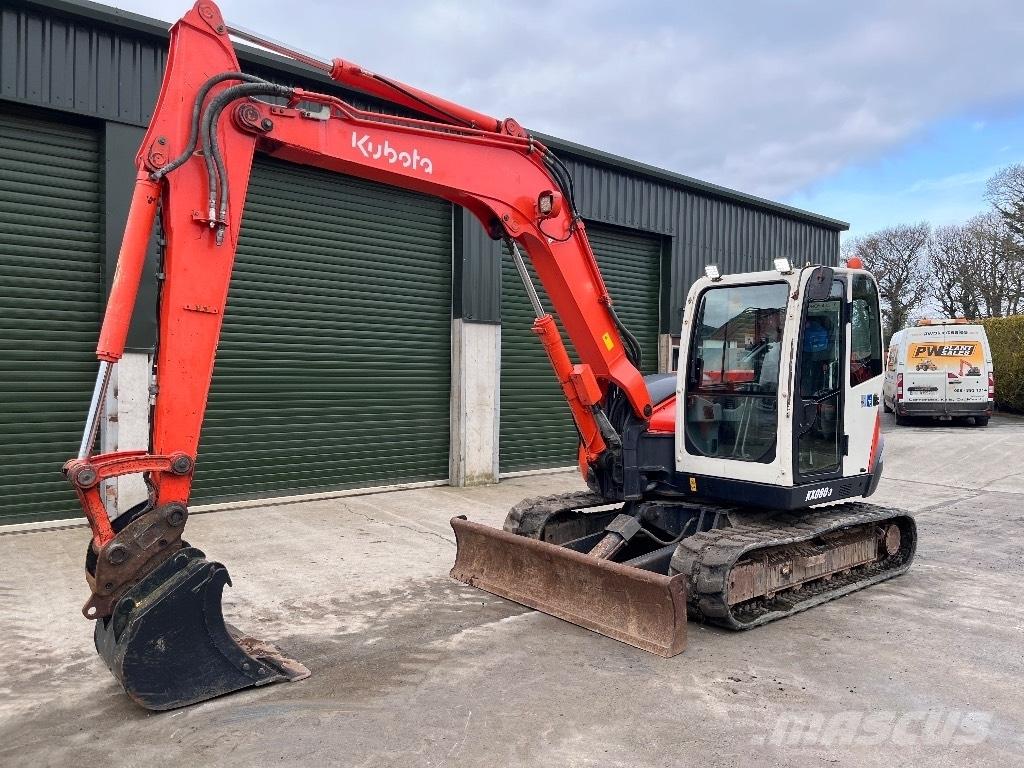 Kubota KX 080-3 Mini ekskavatori < 7 t