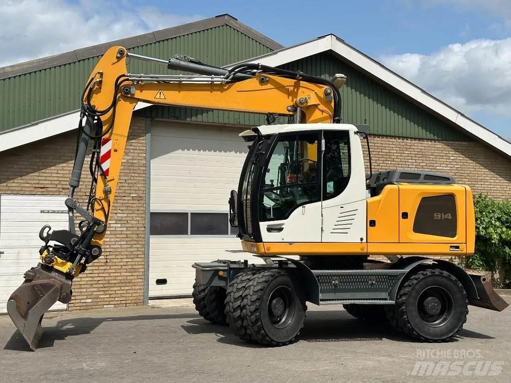 Liebherr A914 Ekskavatori uz riteņiem