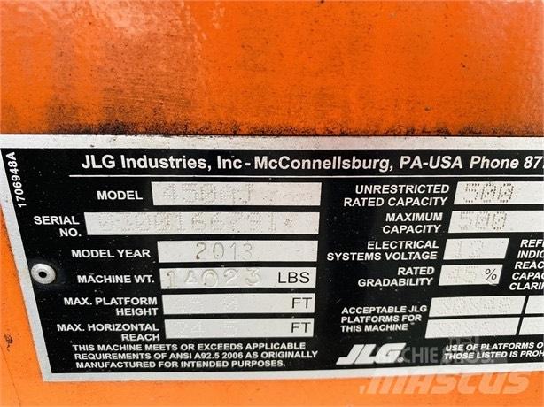 JLG 450 AJ Strēles pacēlāji