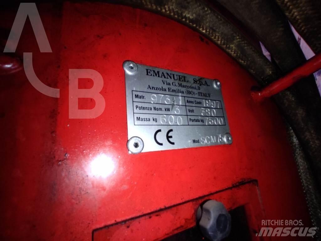  Emanuel SCM 75 Šķērveida liftu galdi