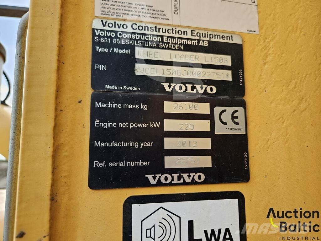 Volvo 150G Iekrāvēji uz riteņiem
