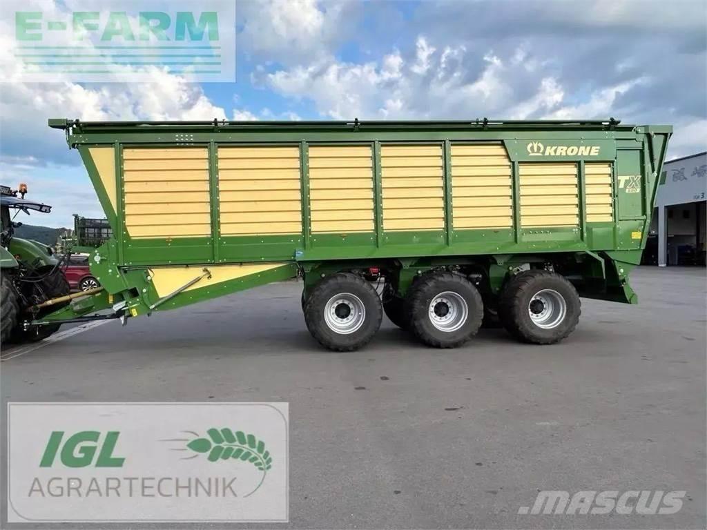 Krone tx 560 Graudu pārkraušanas piekabes