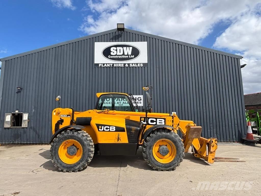 JCB 533-105 Teleskopiskie manipulatori