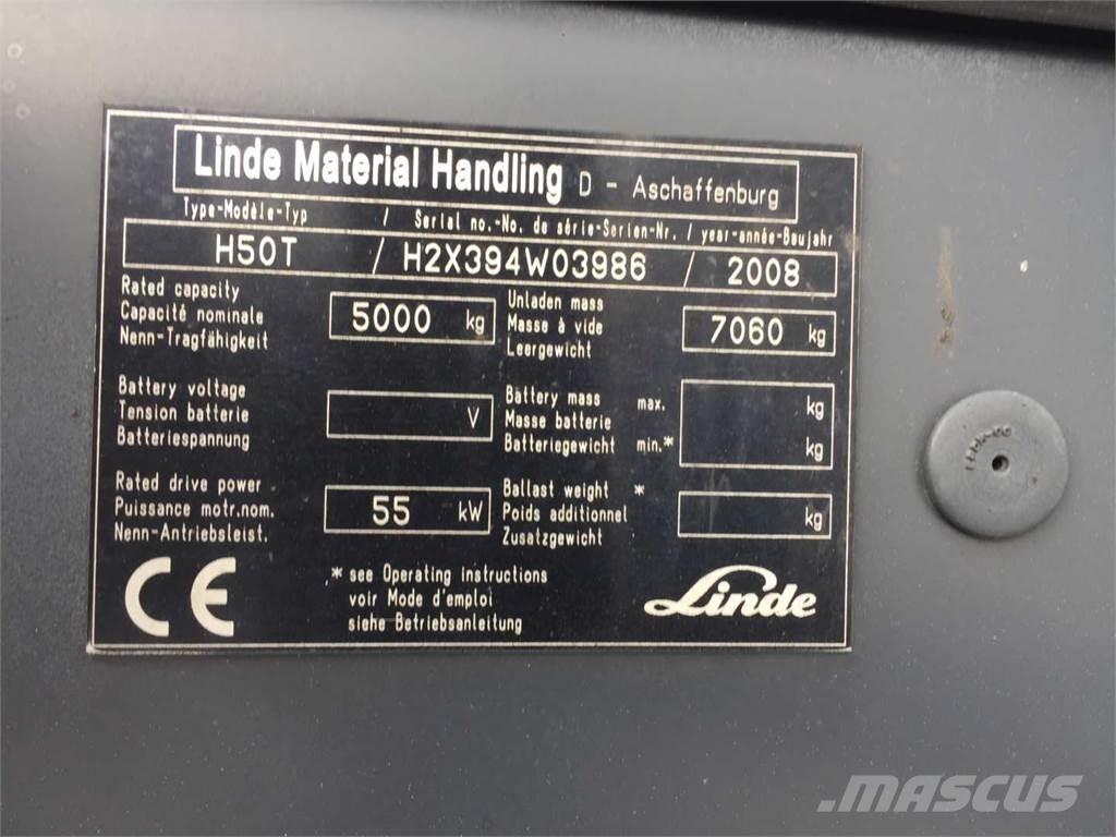 Linde H50T LPG tehnika